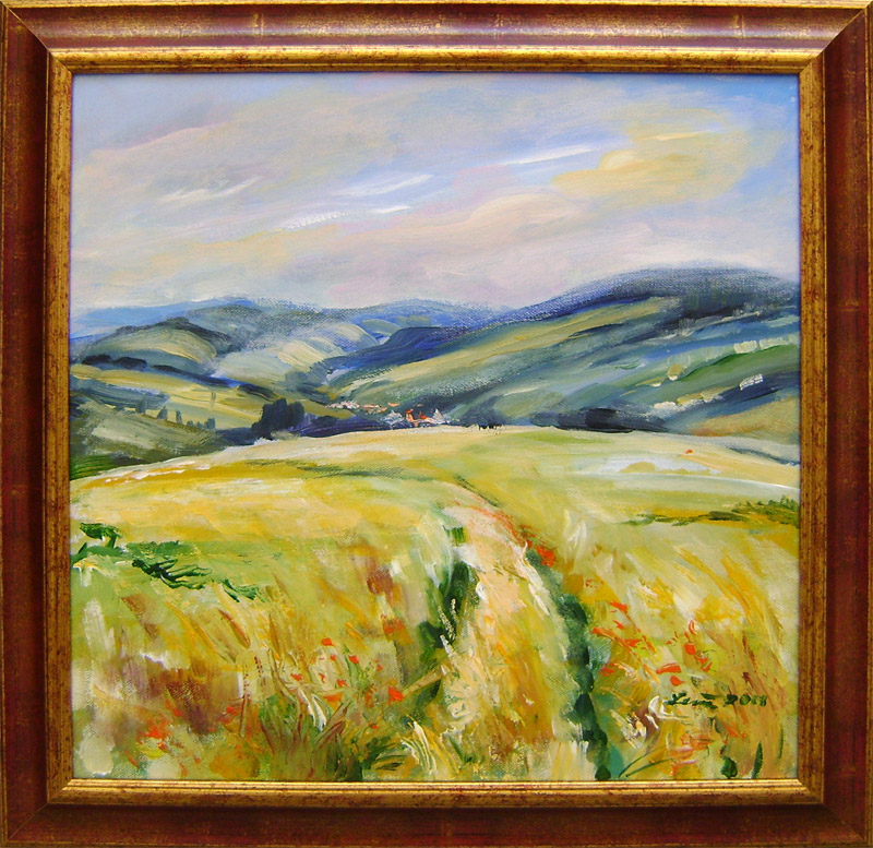 Mária Lenárdová - Letná krajina