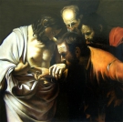 Sv. Tomáš podla Caravaggio Sv. Tomáš podla Caravaggio