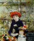 Auguste Renoir - Two Sisters at the Terrace