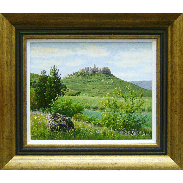 Spišský hrad z východu