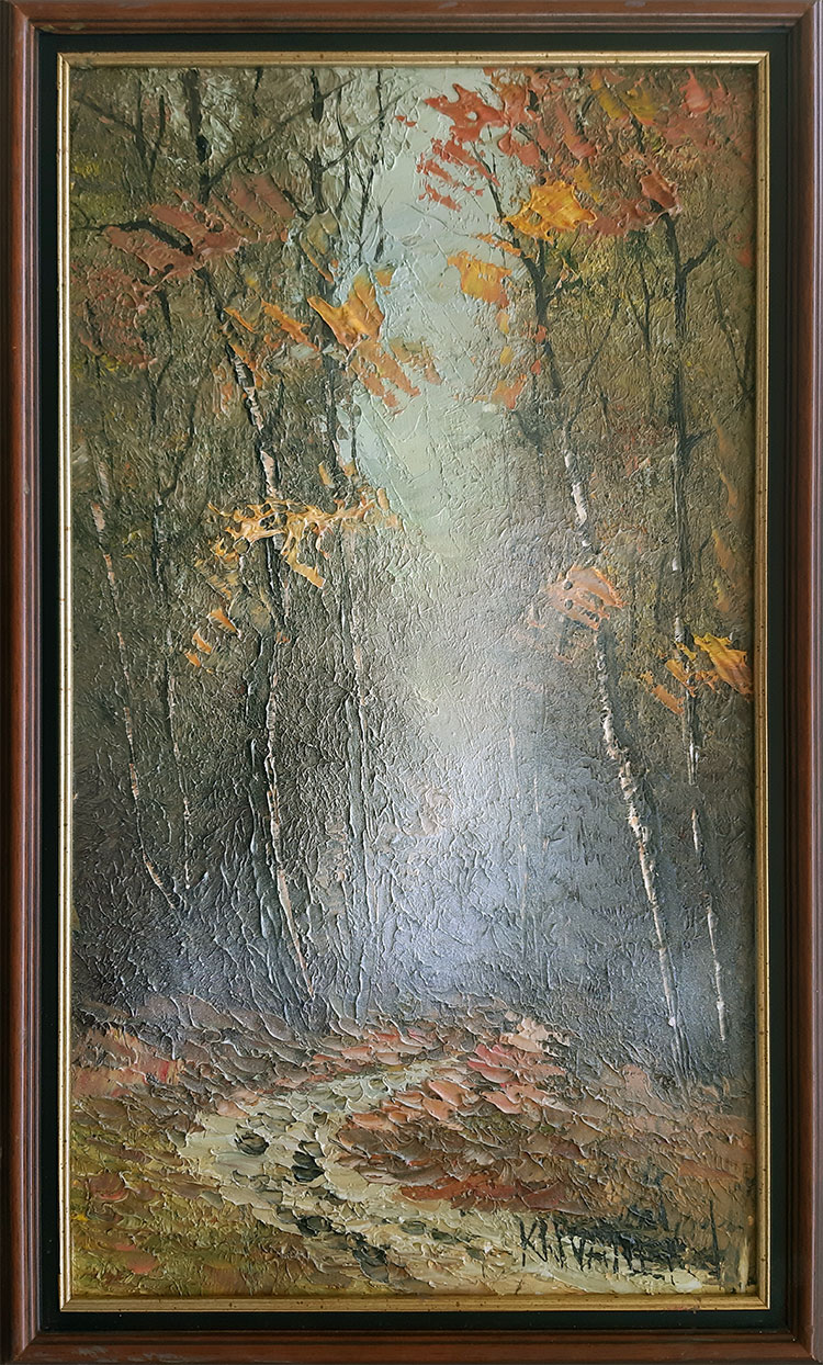 Krivánek-Ticho v lese